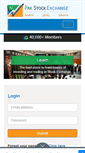Mobile Screenshot of pakstockexchange.com